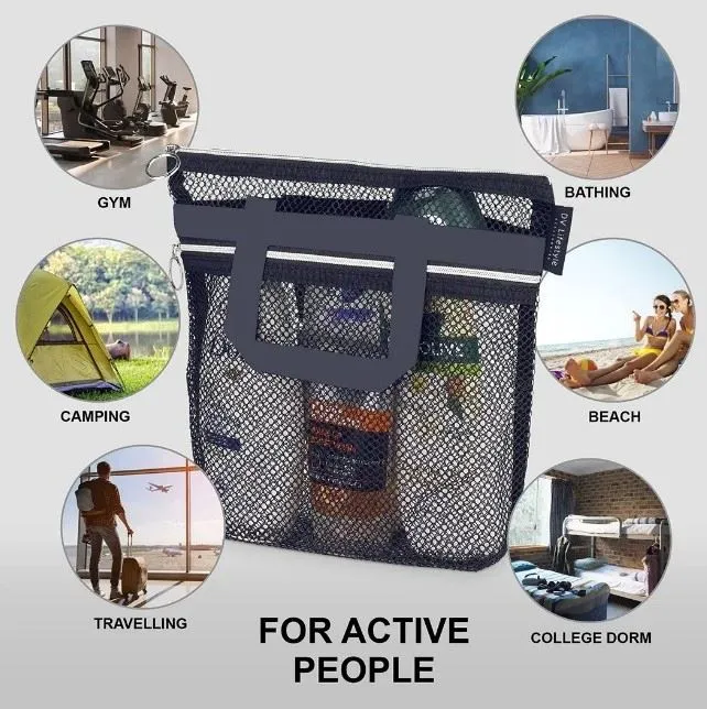 Portable Shower Mesh Bag Quick Dry